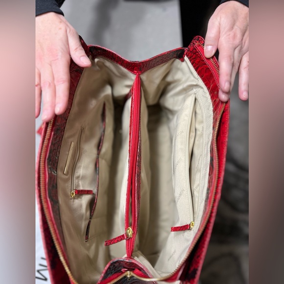 Brahmin Finley carryall - lipstick ombré Melbourne - Picture 3 of 4